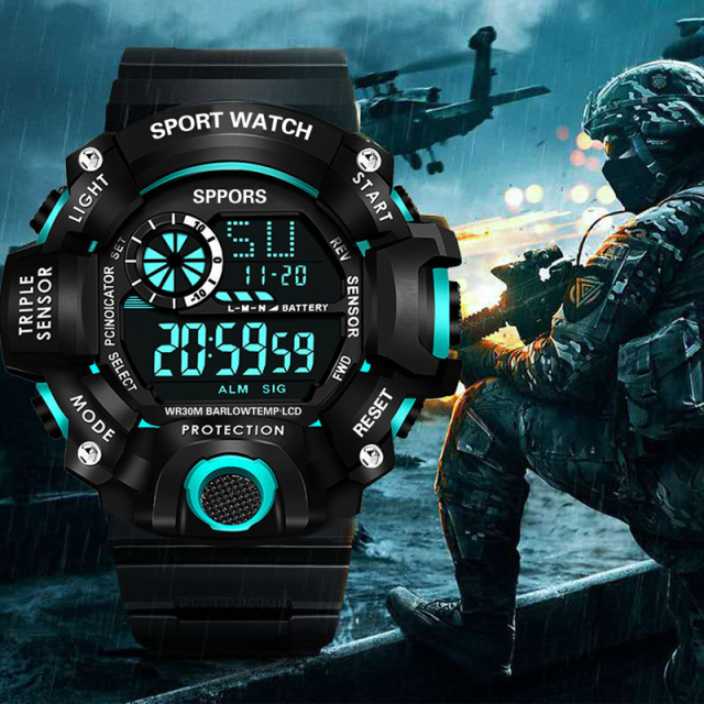 Digital Watch Sport LCD Watch