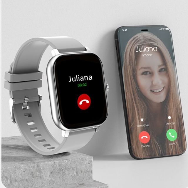 Custom Logo Bluetooth Talk Smart Watch Sports Bracelet