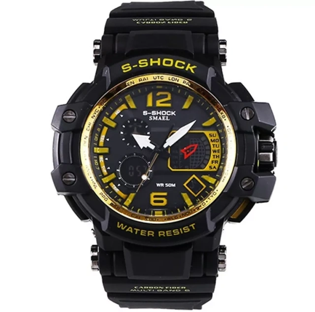 Hot Sale Custom G Style Hand Wrist Digital Watch Children Teen White Strap Sport Watches Top Ten