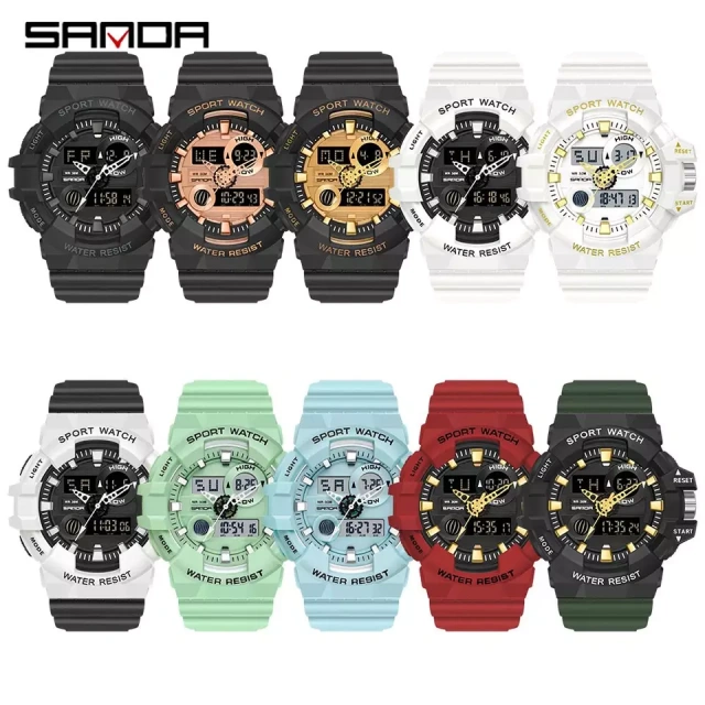 FREE SAMPLE Special Forces Tactical Army Multifunctional digital watch Sports Luminous Personality Student Watch