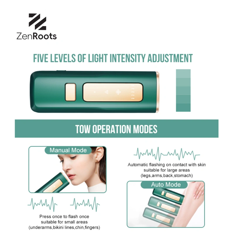 PAKISS-Freezing point skin rejuvenation hair removal device, Laser painless hair removal device, Portable body hair removal device,IPL hair removal device
