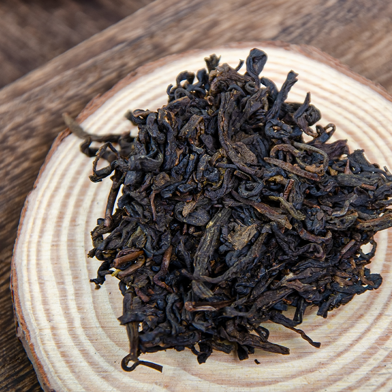 Anhua Dark Tea | Tianjian 2018 | 5-Year Aged | Traditional Handcraft Bamboo Basket Packaging | 500g