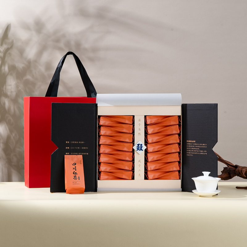Sichuan Black Tea 2024 | Spring Original Sichuan Tea | Caramel Sweet Aroma | Potato Fragrance | Gift Box