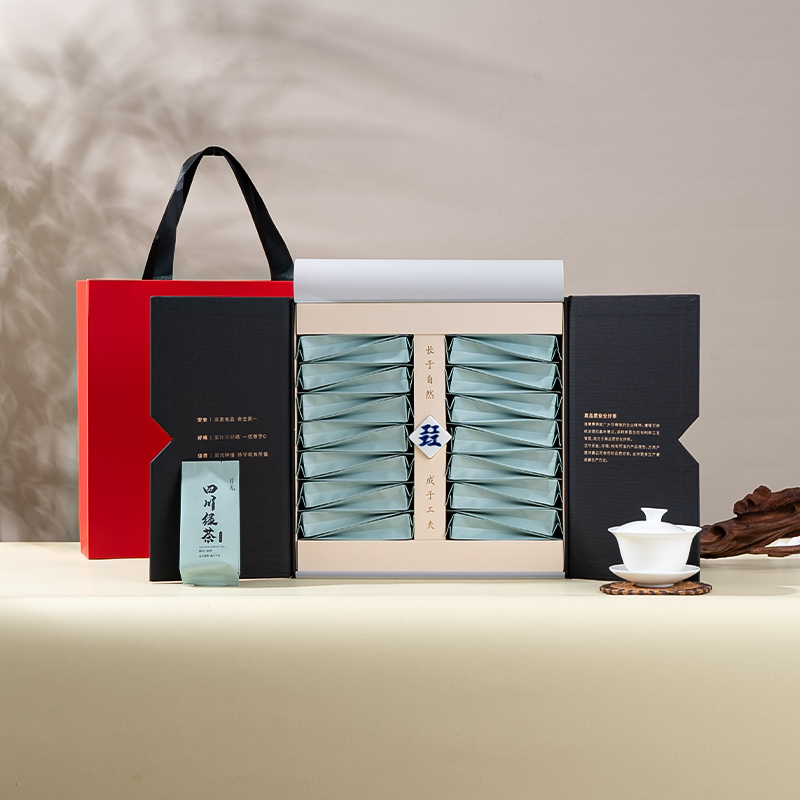 Sichuan Green Tea 2024 | Fresh Chestnut and Floral Aroma | High Altitude Green Pearl | Gift Box