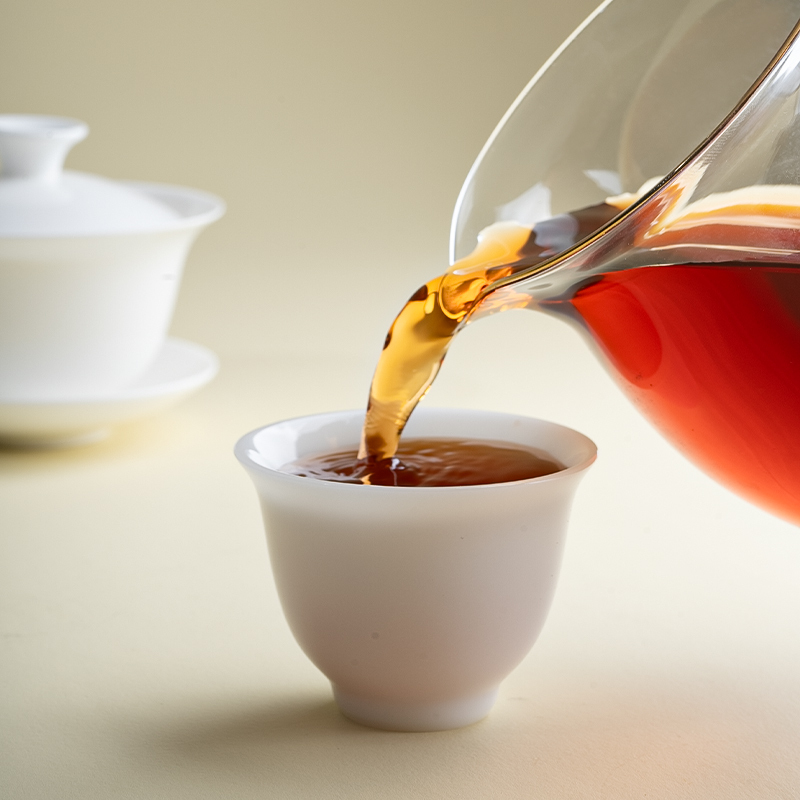 Pu'er Ripe Mini Golden Tuo Tea | 150g (30 pieces)| Portable Pack | Rice Soup Aroma | Brown Sugar Fragrance | Smooth and Sweet