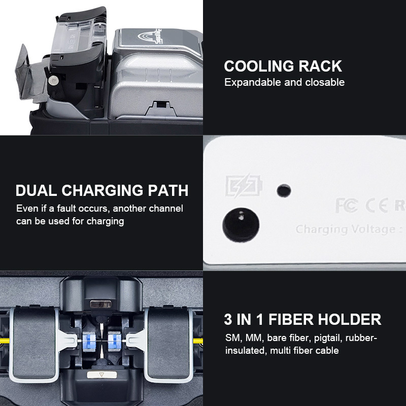 Fiber optic fusion splicer AI-7C