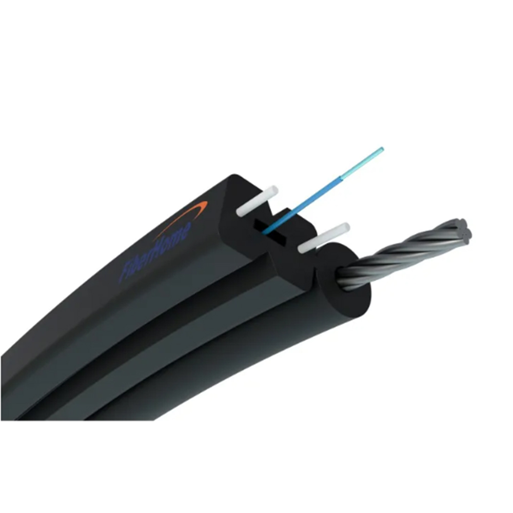 Aerial flat fiber optic cable 1F-S-NOTKSP-single mode