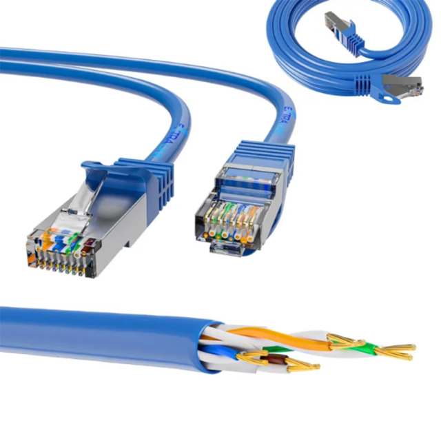 Kat.6A S/FTP copper patchcord