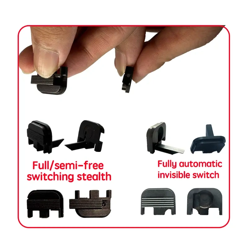 Full automatic switch Full automatic semi-automatic free switch black
