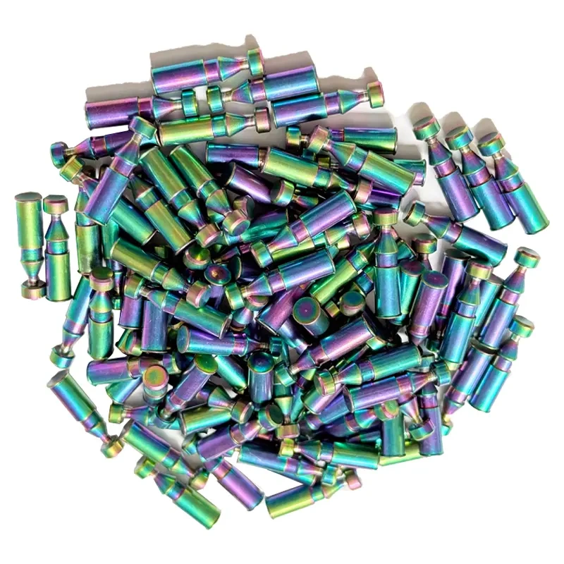 A large quantity of Glock fully automatic freely switchable selector switches in rainbow colors