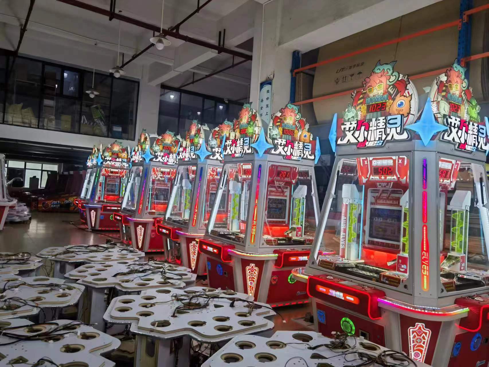 Four Players Ticket Redemption Machine Elves Coin Pusher Game Machine Arcade High Revenue Lottery Machine,Arcade Machines For Sale From China Manufacturer - Raisefun