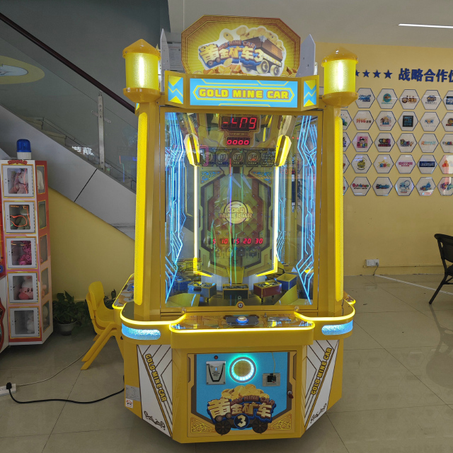Four Players Ticket Redemption Game Machine Gold Mine Cart Coin Pusher Coin Operated Arcade High Revenue Lottery Machine,Arcade Machines For Sale From China Manufacturer - Raisefun