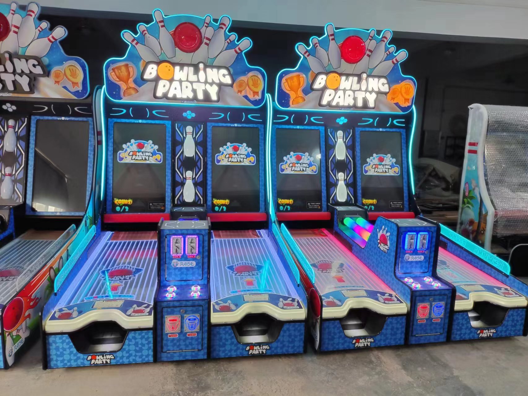 Two Players Ticket Redemption Game Machine Bowling Party Coin Operated Arcade High Revenue Lottery Machine,Arcade Machines For Sale From China Manufacturer - Raisefun