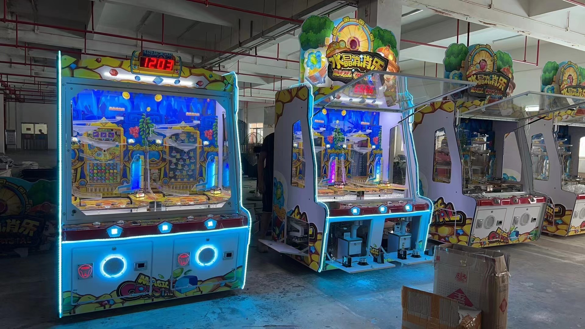 Two Players Ticket Redemption Game Machine Magic Crystal Coin Operated Arcade High Revenue Lottery Machine,Arcade Machines For Sale From China Manufacturer - Raisefun