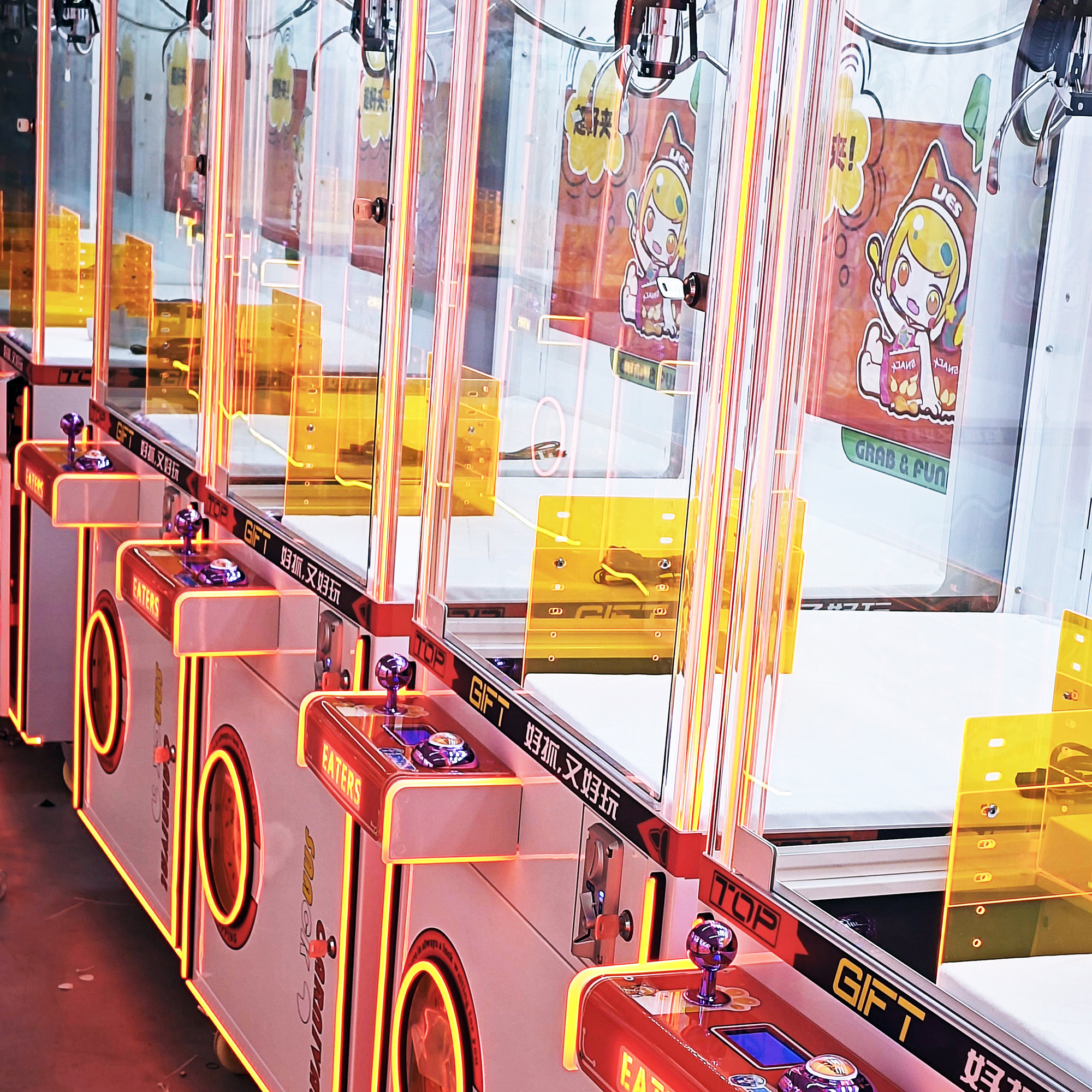 Custom Claw Machine Coin Operated Arcade Game Machine Snack Carnival Lovely Claw Prize Machine,Arcade Machines For Sale From China Manufacturer - Raisefun