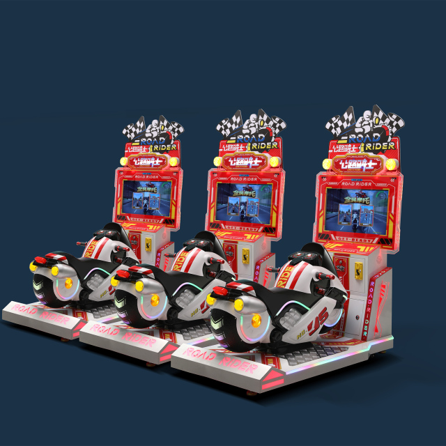 Motorcycle Racing Simulator Road Rider Racing Game Driving Simulator Coin Operated Arcade Games Machine,Arcade Machines For Sale From China Manufacturer - Raisefun