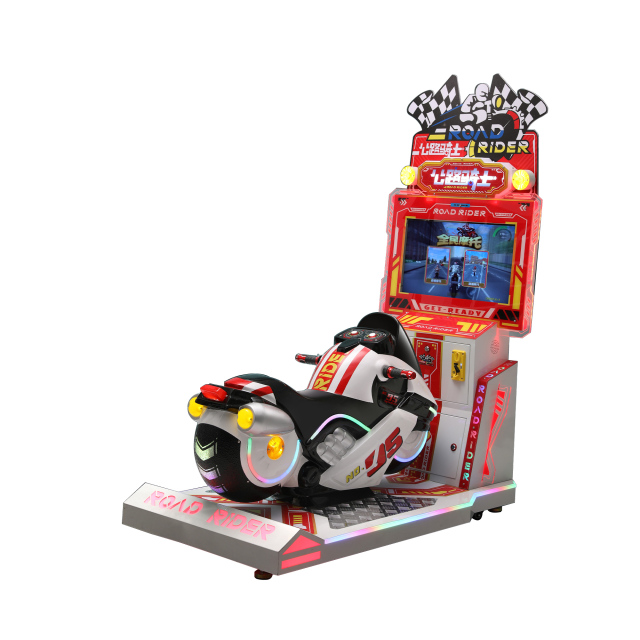 Motorcycle Racing Simulator Road Rider Racing Game Driving Simulator Coin Operated Arcade Games Machine,Arcade Machines For Sale From China Manufacturer - Raisefun