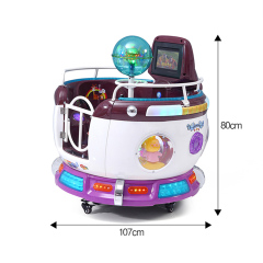 Kiddie Rides Machine Russian Rotation Cup for Parents and Sons Coin Operated Kids Arcade Machine,Arcade Machines For Sale From China Manufacturer - Raisefun