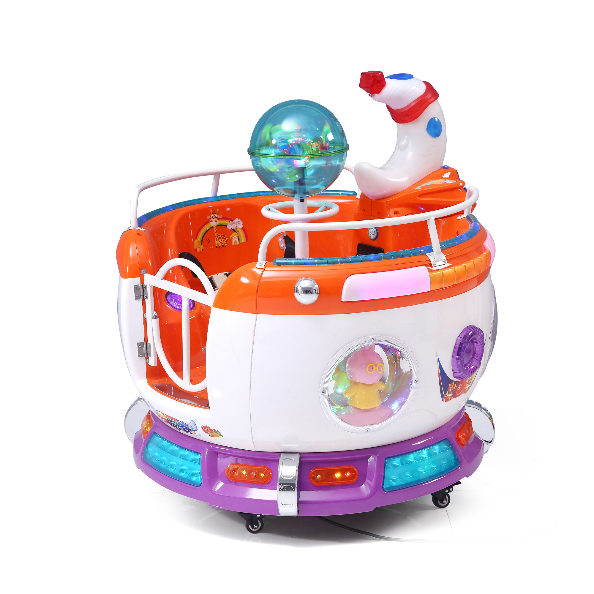 Kiddie Rides Machine Russian Rotation Cup for Parents and Sons Coin Operated Kids Arcade Machine,Arcade Machines For Sale From China Manufacturer - Raisefun