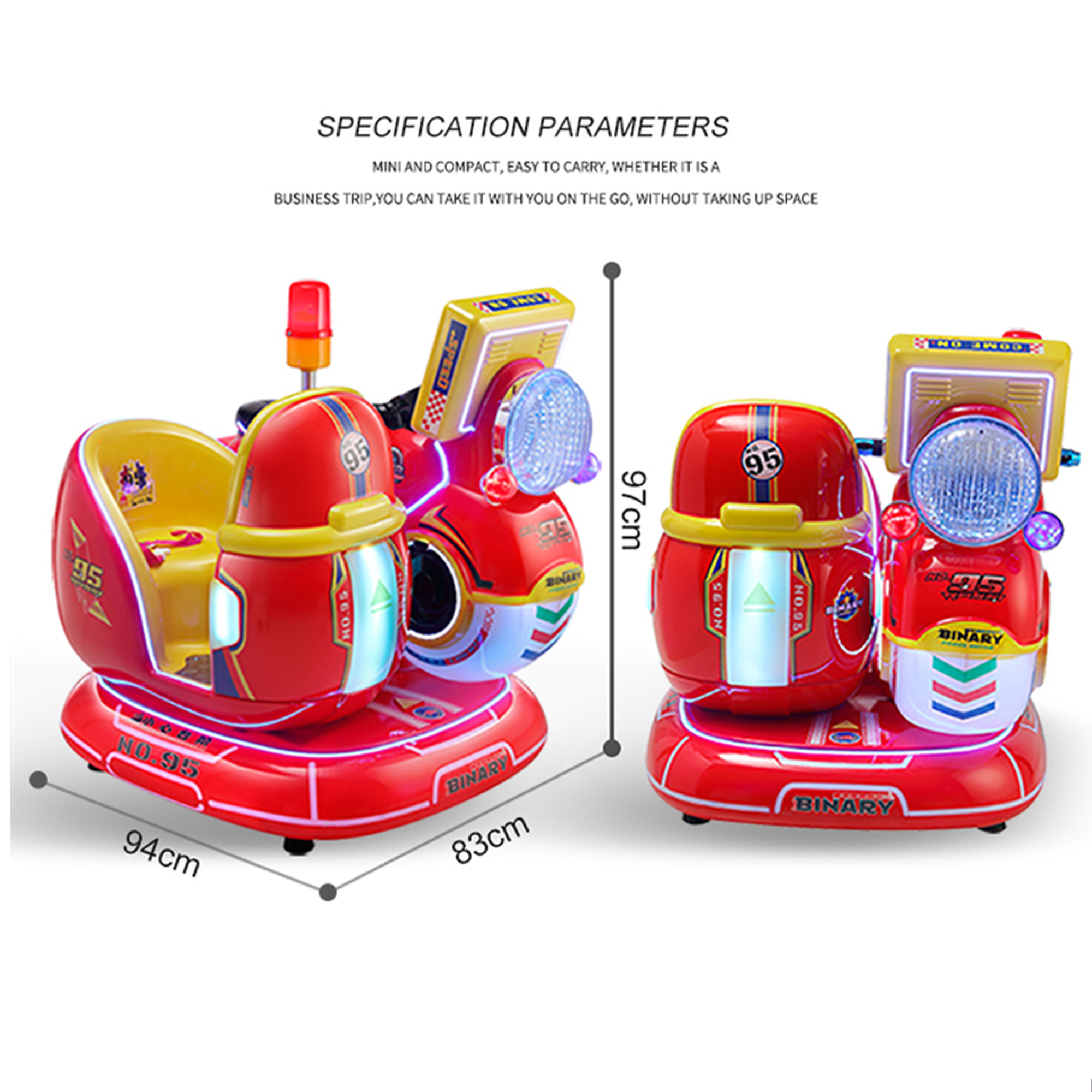 Double Seats Kids Arcade Simulation Motorcycle Racing Game Machine Coin Operated Kiddie Rides,Arcade Machines For Sale From China Manufacturer - Raisefun