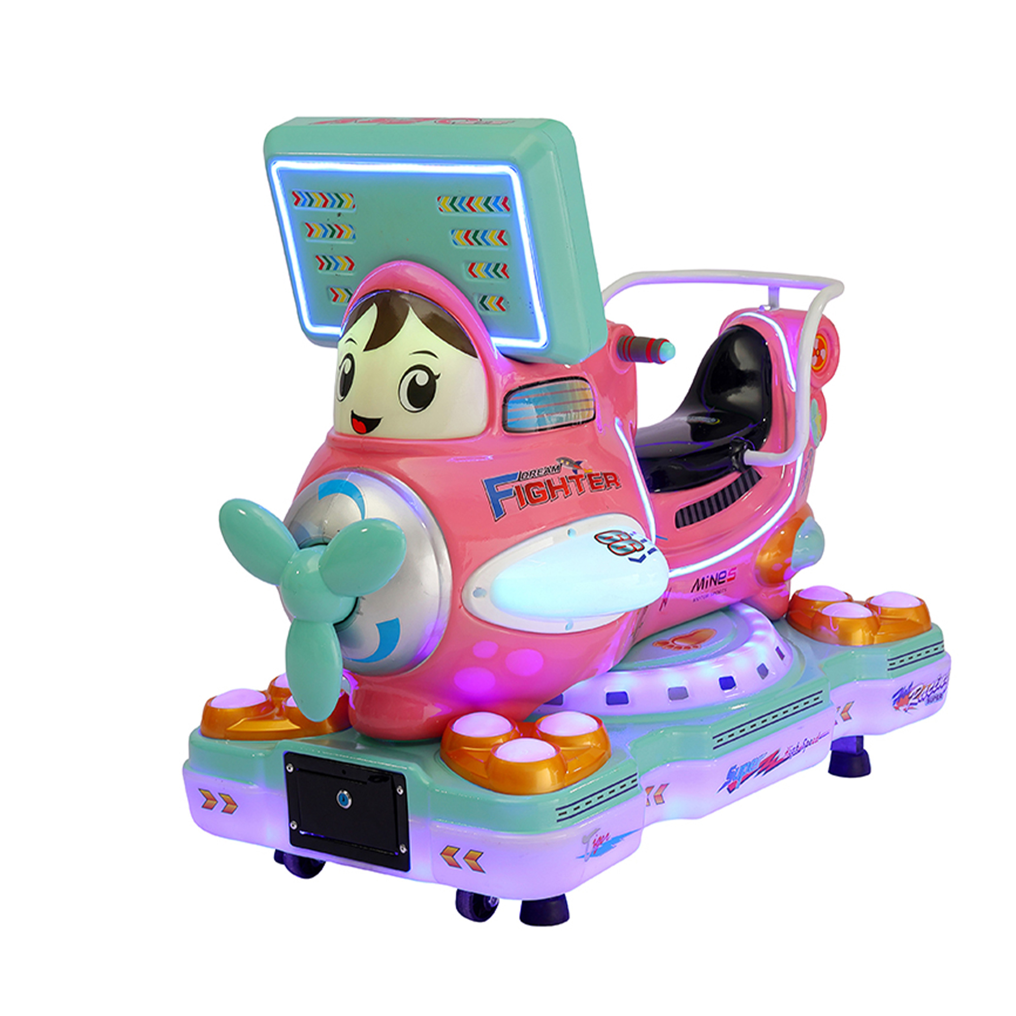 Kiddie Ride Video Swing Car Game Machine Coin Operated Kids Arcade Machine Manufacturer,Arcade Machines For Sale From China Manufacturer - Raisefun