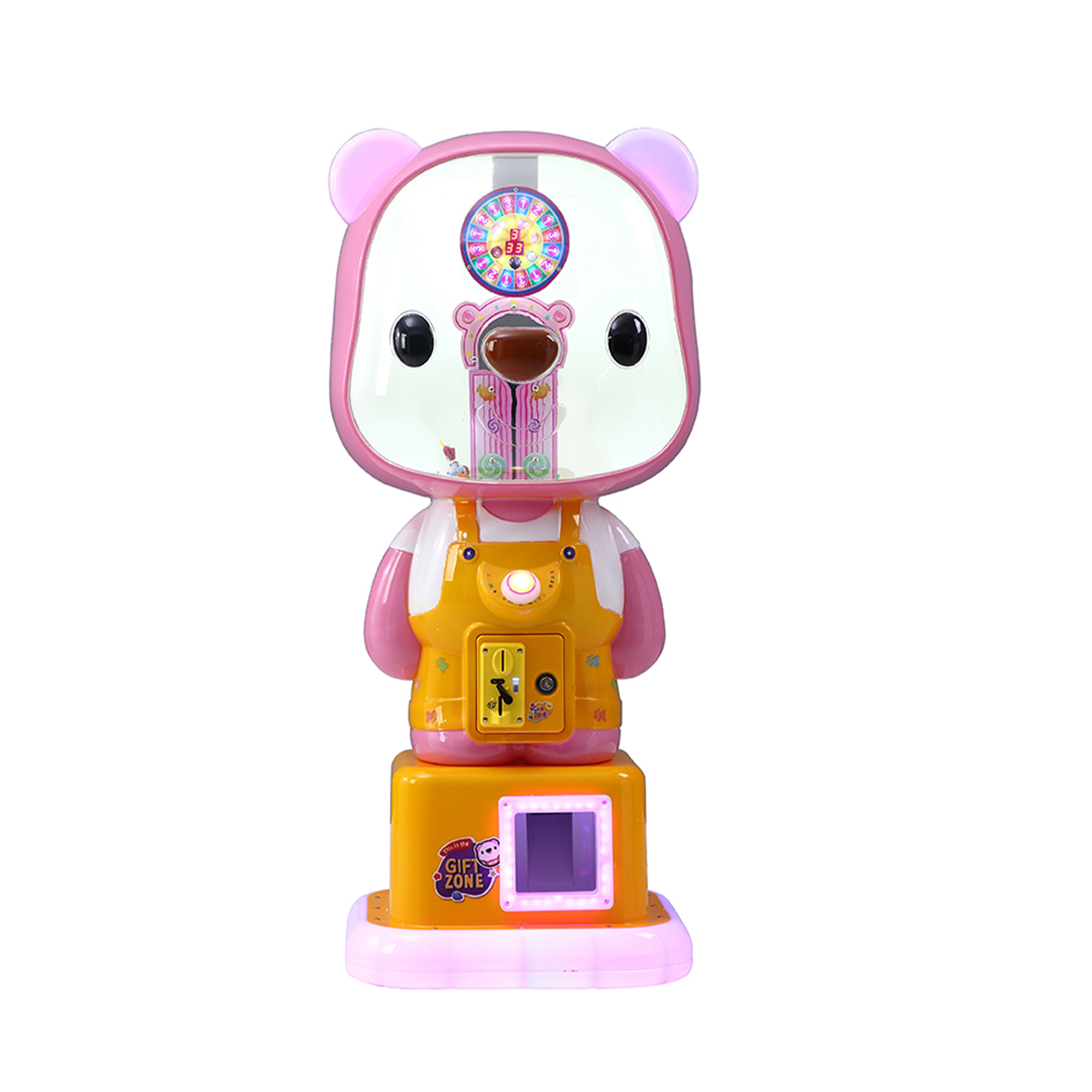 Prize Game Machine Cute Bear Candy Machine Coin Operated Arcade Kids Gift Game Machine Manufacturer,Arcade Machines For Sale From China Manufacturer - Raisefun