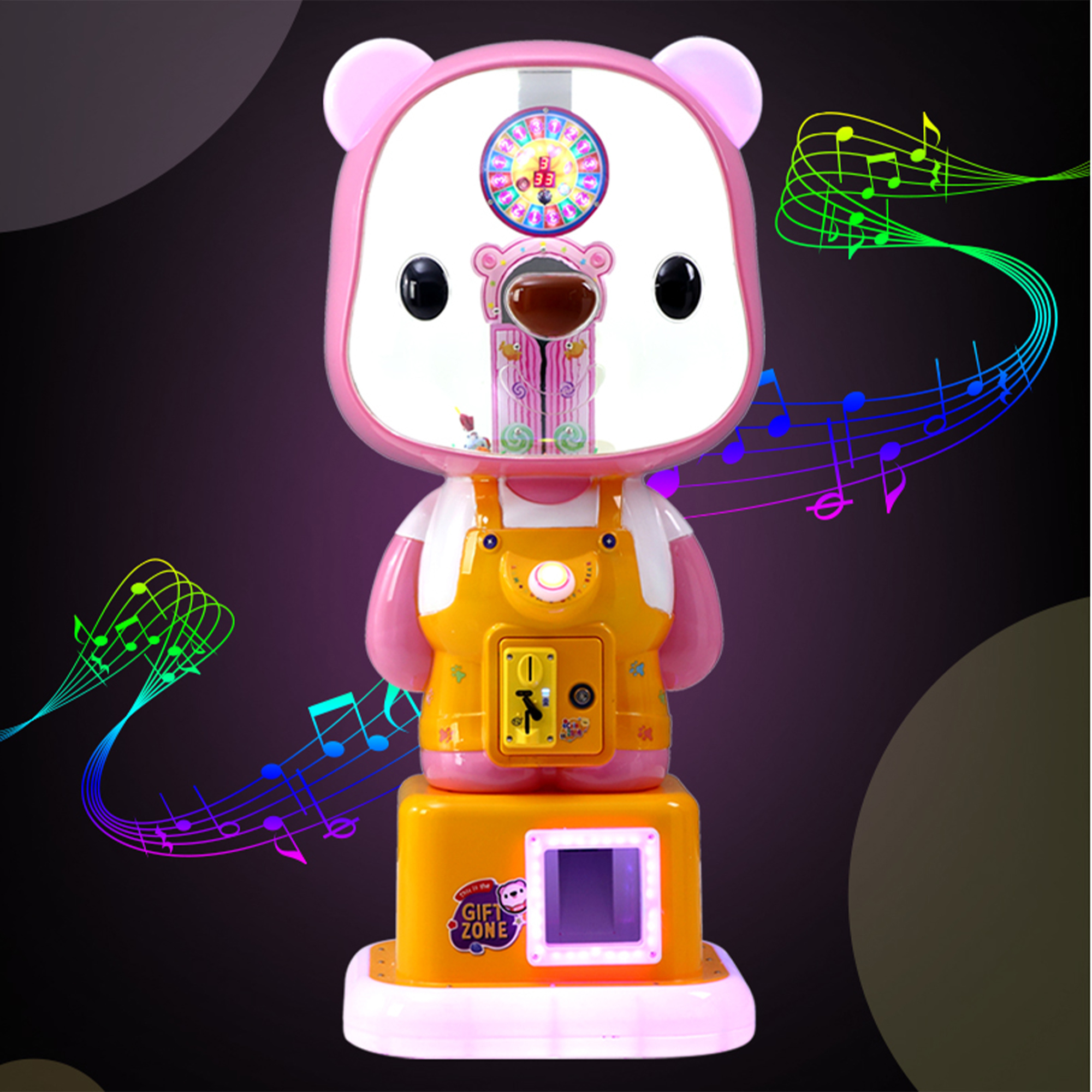 Prize Game Machine Cute Bear Candy Machine Coin Operated Arcade Kids Gift Game Machine Manufacturer,Arcade Machines For Sale From China Manufacturer - Raisefun