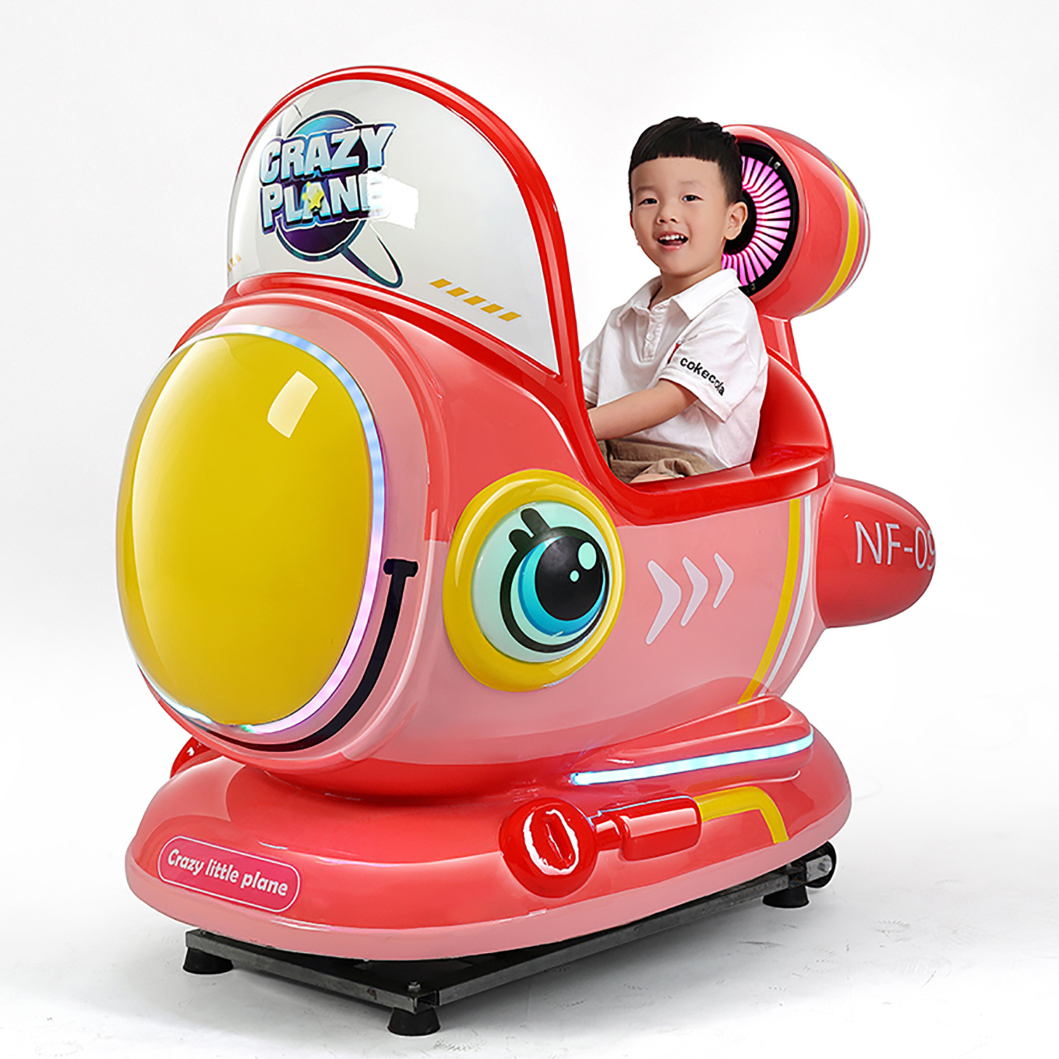 Commercial Kiddie Ride 15 inch Screen Video Game Fiberglass Swing Car Coin Operated Kids Arcade Machine Manufacturer,Arcade Machines For Sale From China Manufacturer - Raisefun