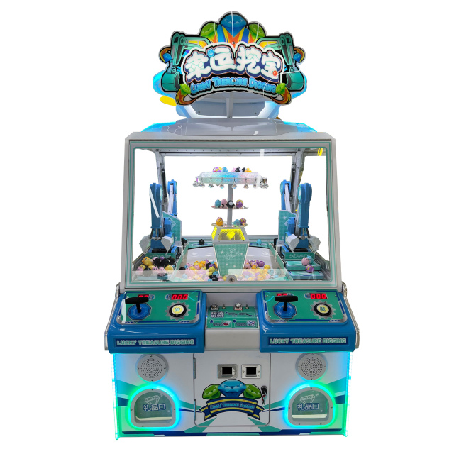 Prize Game Machine Lucky Treasure Digging Mini Gift Coin Operated Arcade Game Machine Lovely Claw Prize Machine,Arcade Machines For Sale From China Manufacturer - Raisefun