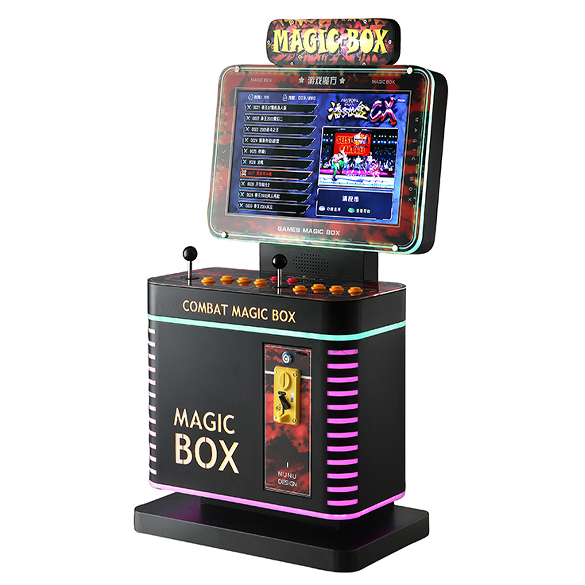 Commercial Retro Game Machine 22 Inch Classic Arcade Coin Operated Fighting Game Machine Built-in Thousands of Games,Arcade Machines For Sale From China Manufacturer - Raisefun