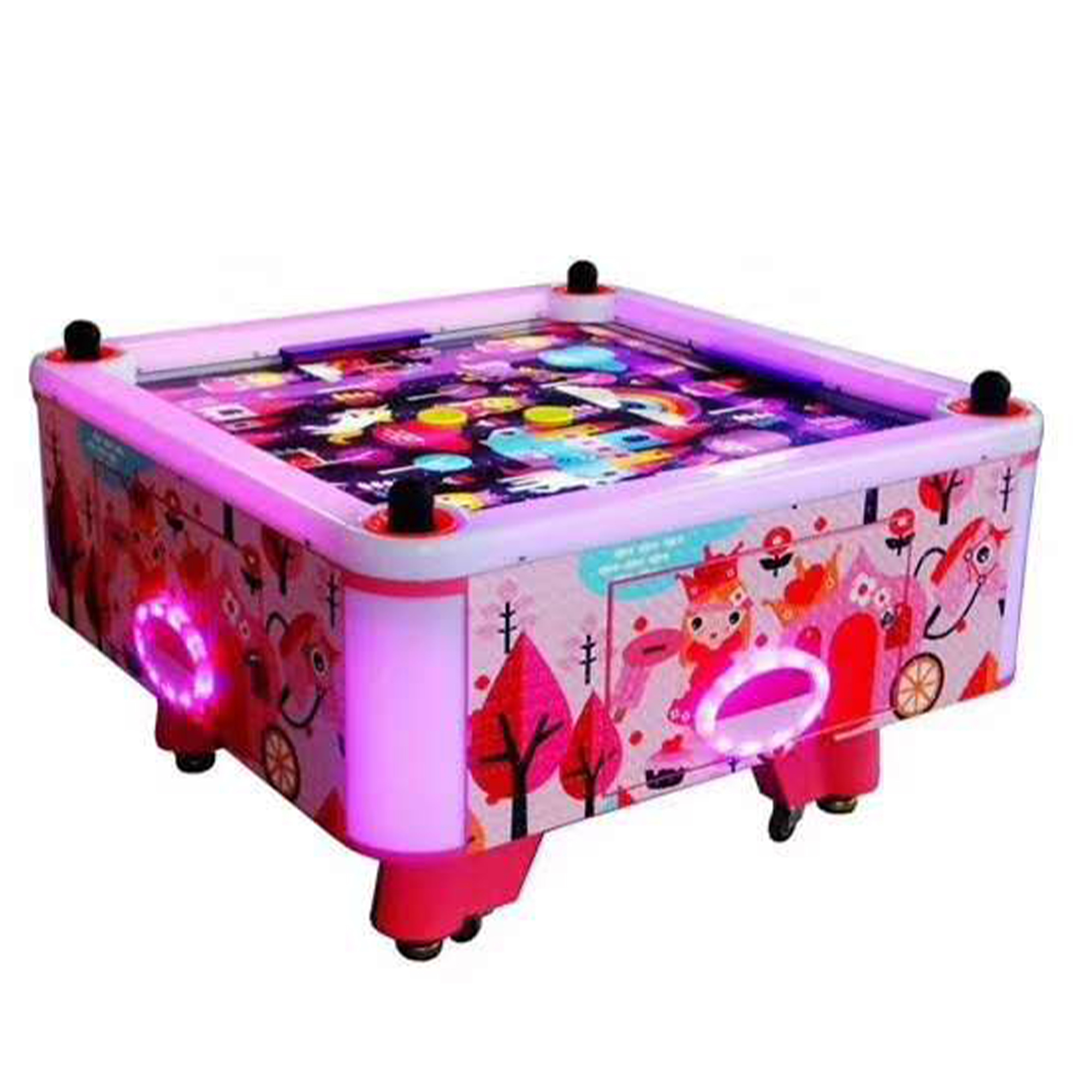 Sport Arcade Machine Air Hockey Table Coin Operated 4 Person Indoor Sport Game Machine,Arcade Machines For Sale From China Manufacturer - Raisefun