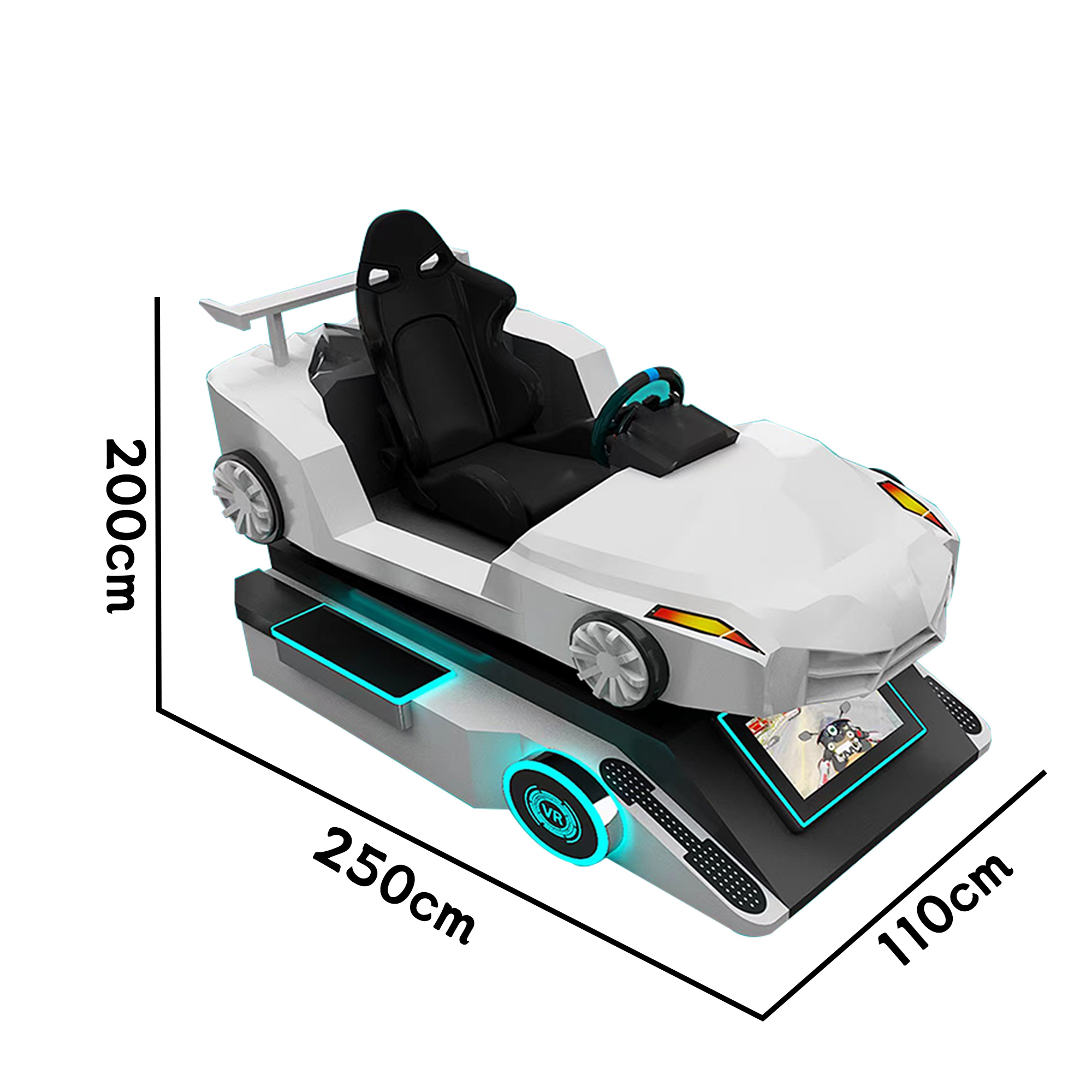 VR Simulator Lamborghini Appearance Dynamic Super Sports Car Racing Game Machine,Arcade Machines For Sale From China Manufacturer - Raisefun
