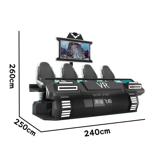 9DVR Classic VR Cinema Four-person Virtual Reality Immersive Experience Dynamic Cinema,Arcade Machines For Sale From China Manufacturer - Raisefun