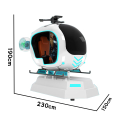 VR Simulator Small Airplane Single Player Virtual Reality Immersive Game Machine,Arcade Machines For Sale From China Manufacturer - Raisefun