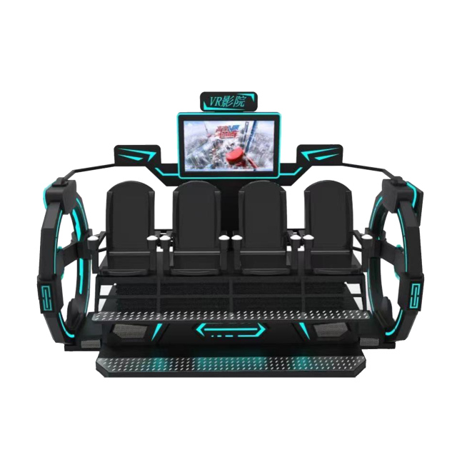 VR Simulator Space Cinema Four-person Virtual Reality Immersive Experience Dynamic Cinema,Arcade Machines For Sale From China Manufacturer - Raisefun