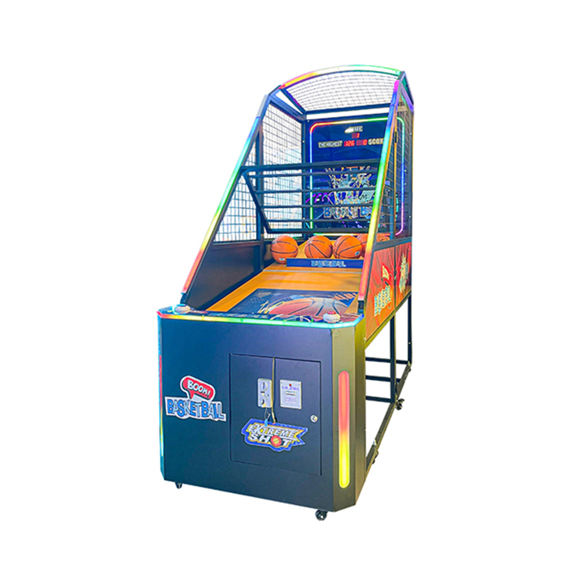 Arcade Entertainment Indoor Sport Deluxe Basketball Shooting Machine Coin Operated,Arcade Machines For Sale From China Manufacturer - Raisefun