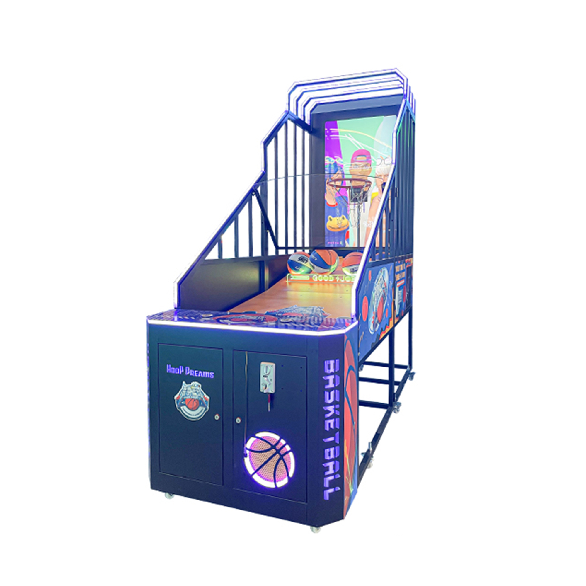 Indoor Sport Thunderbolt Basketball Shooting Game Coin Operated Arcade Machine,Arcade Machines For Sale From China Manufacturer - Raisefun