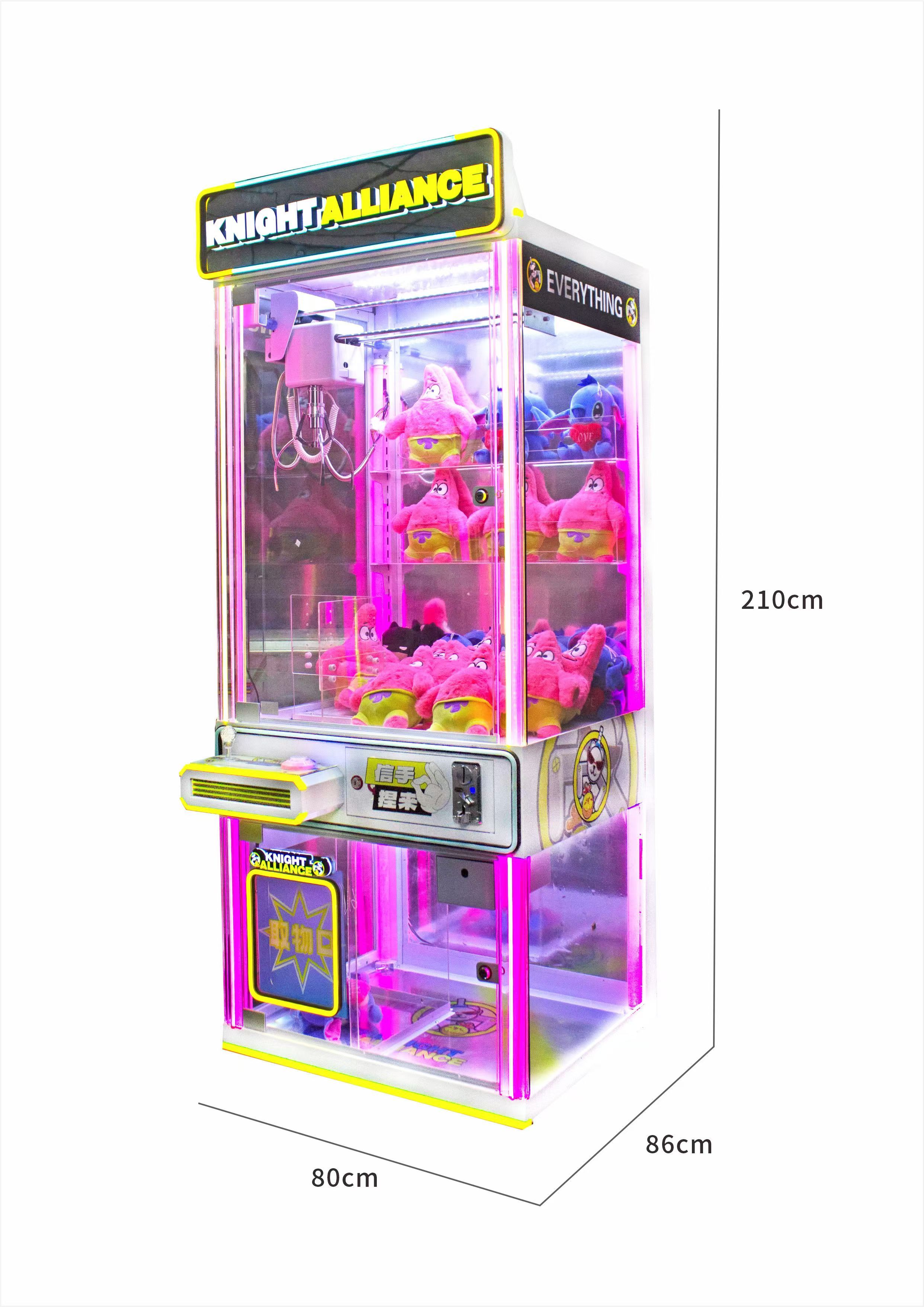 Custom Fully Transparent Claw Machine Coin Operated Arcade Game Machine Lovely Claw Prize Machine,Arcade Machines For Sale From China Manufacturer - Raisefun