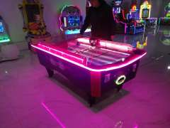 Arcade Amusement Curved Air Hockey Table Coin-Operated Indoor Sport Game Machine with Beautiful Lighting,Arcade Machines For Sale From China Manufacturer - Raisefun