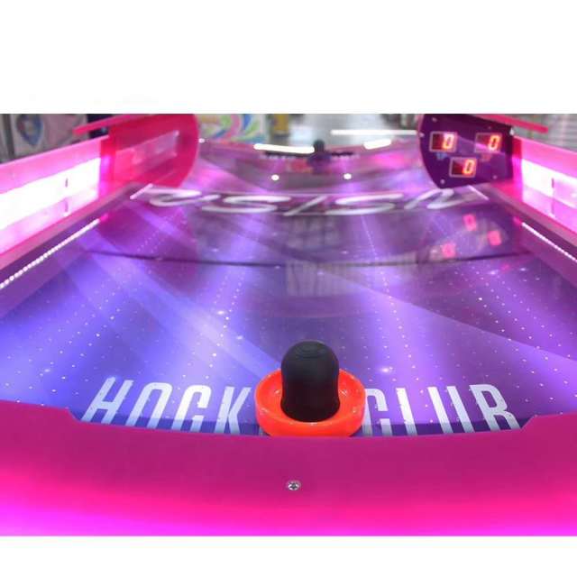 Arcade Amusement Curved Air Hockey Table Coin-Operated Indoor Sport Game Machine with Beautiful Lighting,Arcade Machines For Sale From China Manufacturer - Raisefun