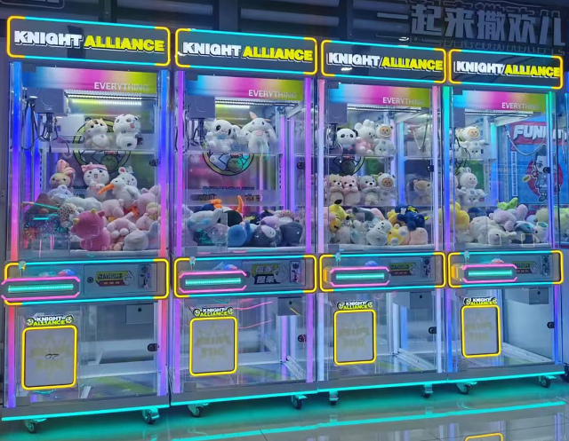 Custom Fully Transparent Claw Machine Coin Operated Arcade Game Machine Lovely Claw Prize Machine,Arcade Machines For Sale From China Manufacturer - Raisefun