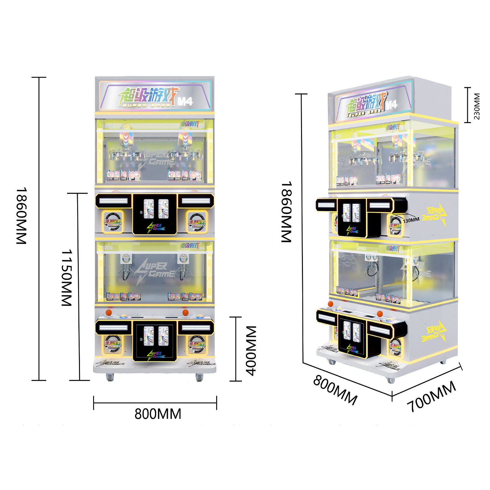 Mini Claw Machine Super Games M4 Coin Operated Custom Arcade Machine with Flash Light,Arcade Machines For Sale From China Manufacturer - Raisefun