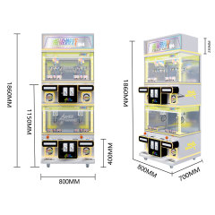 Mini Claw Machine Super Games M4 Coin Operated Custom Arcade Machine with Flash Light,Arcade Machines For Sale From China Manufacturer - Raisefun