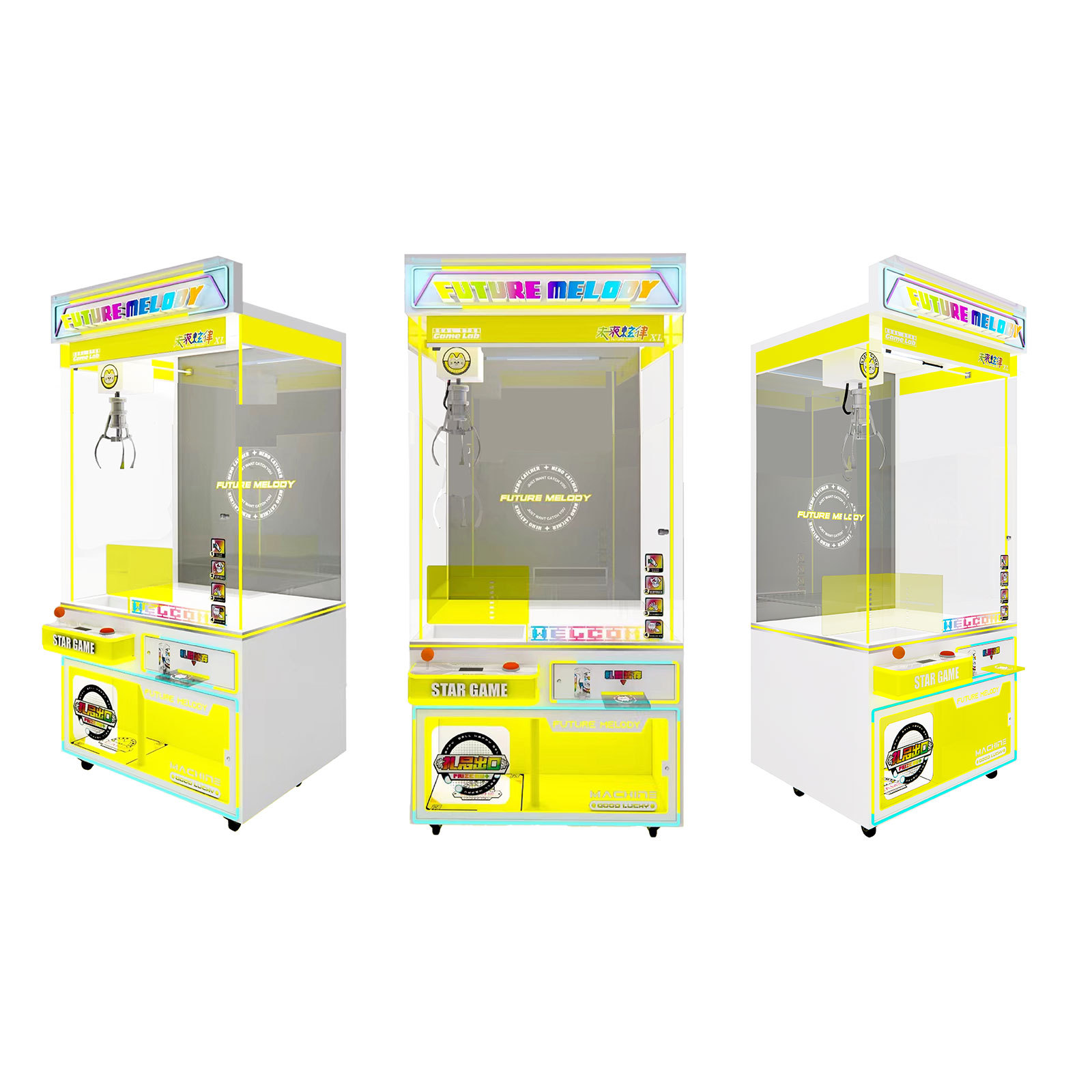 Toy Claw Machine Future Melody XL Coin Operated Custom Arcade Machine Multiple Colors Optional,Arcade Machines For Sale From China Manufacturer - Raisefun