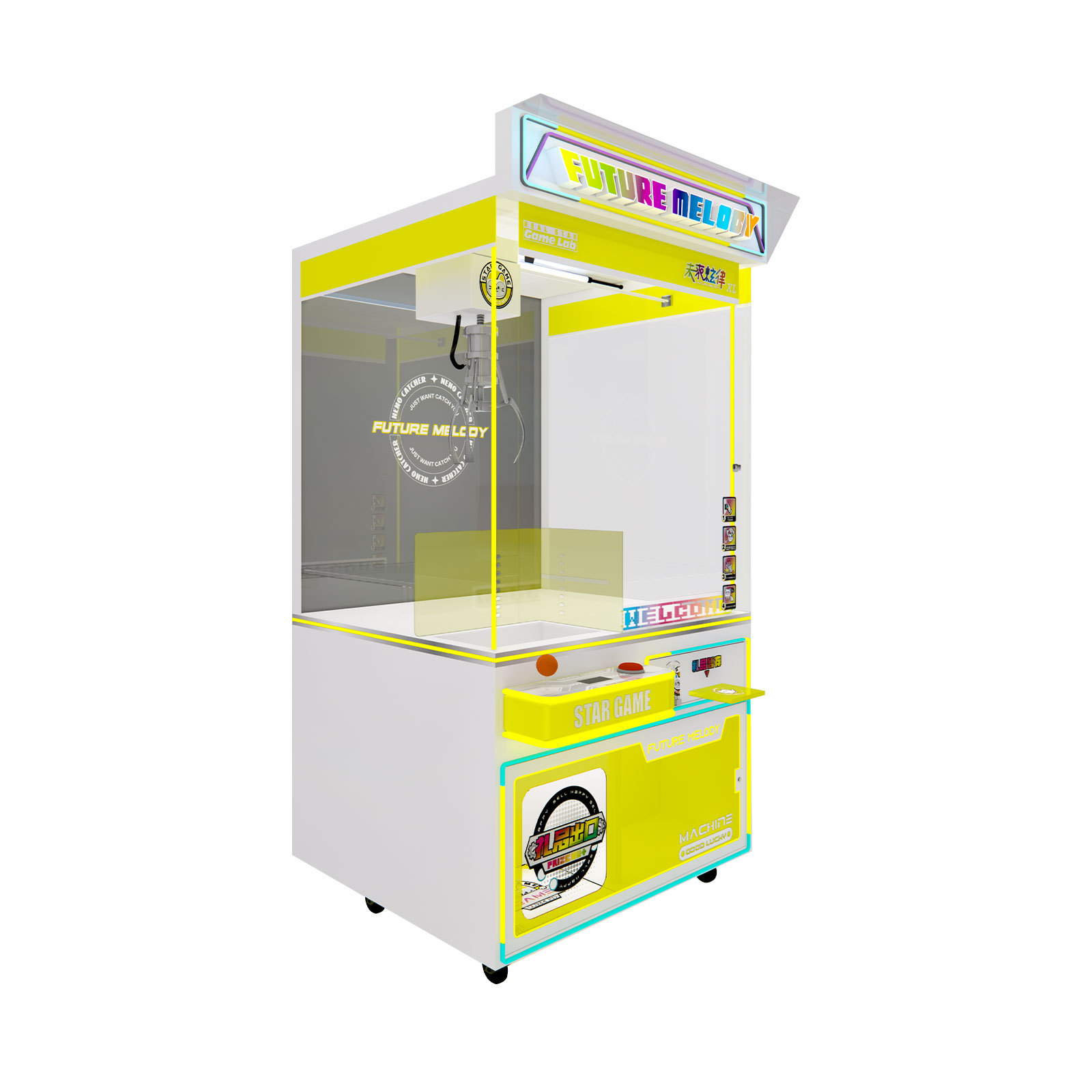 Toy Claw Machine Future Melody XL Coin Operated Custom Arcade Machine Multiple Colors Optional,Arcade Machines For Sale From China Manufacturer - Raisefun