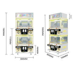 Super Games S4 Mini Claw Machine 4 Person Coin Operated Custom Arcade Machine with Flashing Light,Arcade Machines For Sale From China Manufacturer - Raisefun