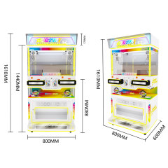 Mini Claw Machine Super Games S2 Coin Operated Custom Arcade Machine with Transparent Display Cabinet,Arcade Machines For Sale From China Manufacturer - Raisefun