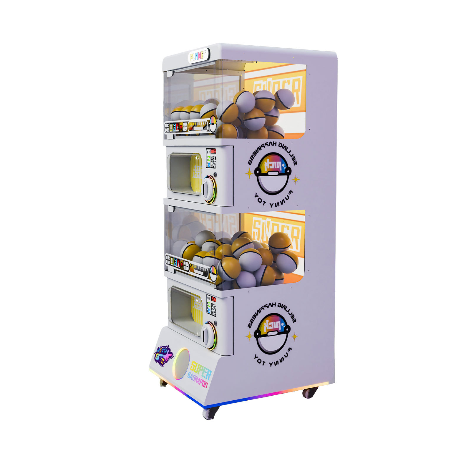 Capsule Toy Vending Super Space Planet Coin Operated Egg Twist Machine Kids Gift Game Machine,Arcade Machines For Sale From China Manufacturer - Raisefun