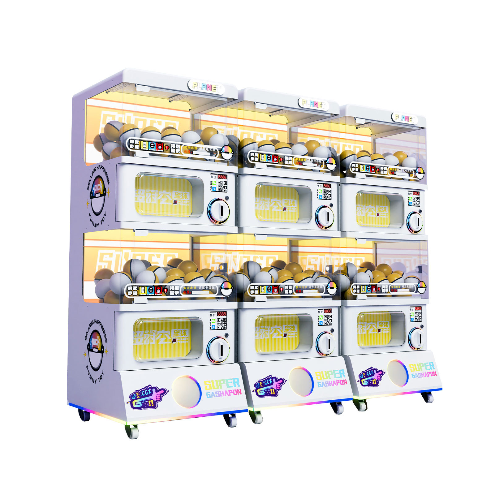 Capsule Toy Vending Super Space Planet Coin Operated Egg Twist Machine Kids Gift Game Machine,Arcade Machines For Sale From China Manufacturer - Raisefun