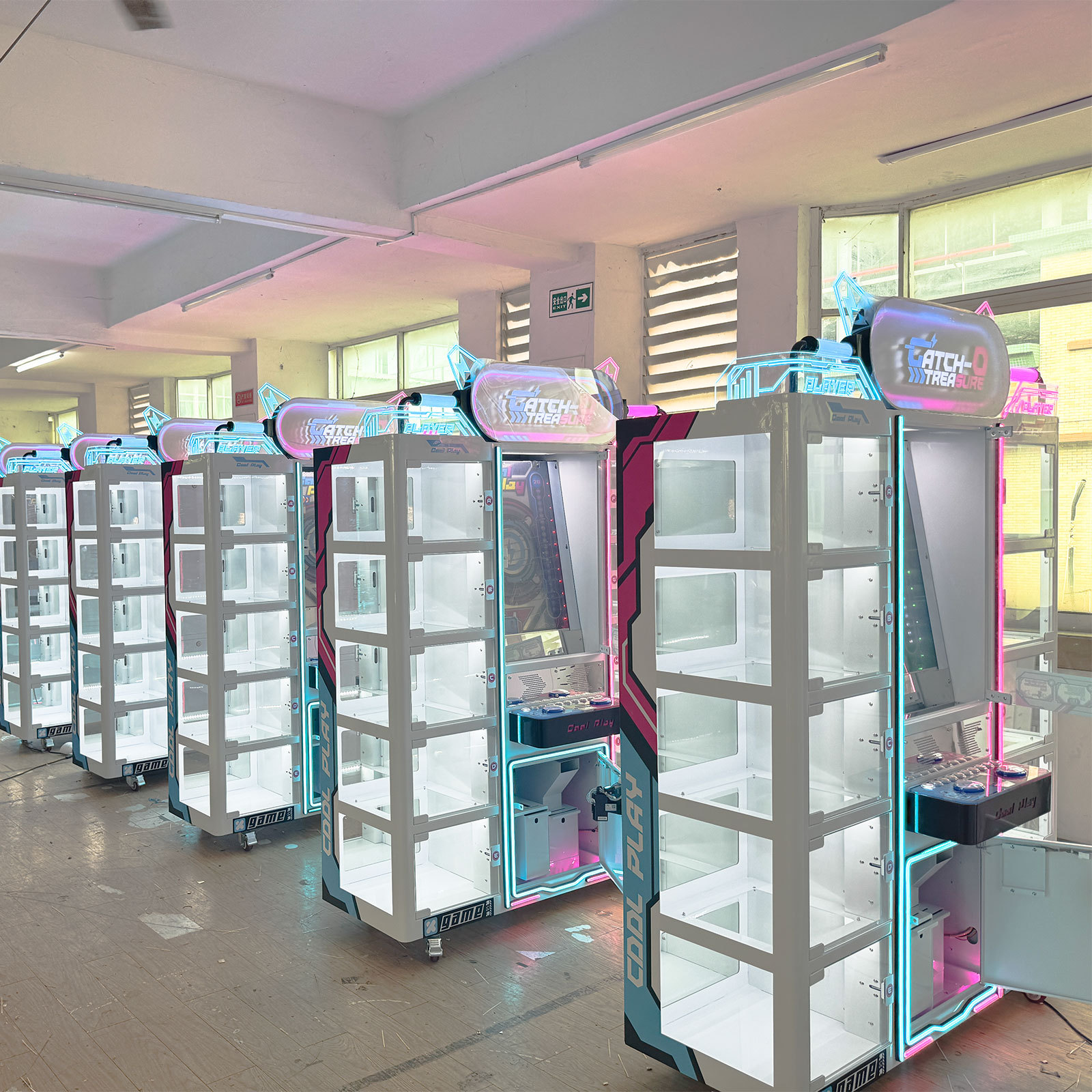 Prize Game Machine Lucky Catch Multi-Compartment Cabinet Prize Machine Coin Operated Arcade Machine,Arcade Machines For Sale From China Manufacturer - Raisefun